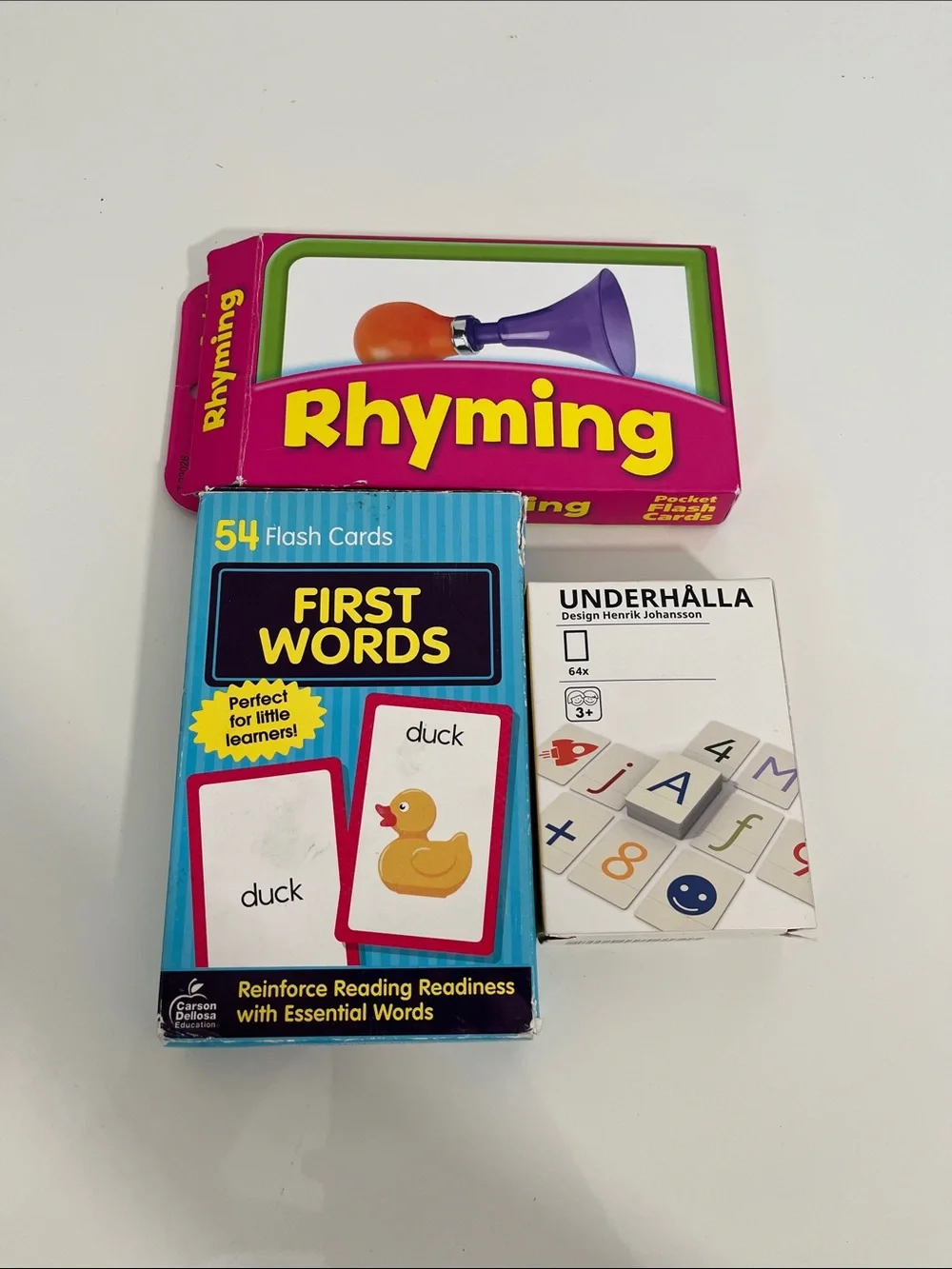 First Words Flash Cards - Blue Box